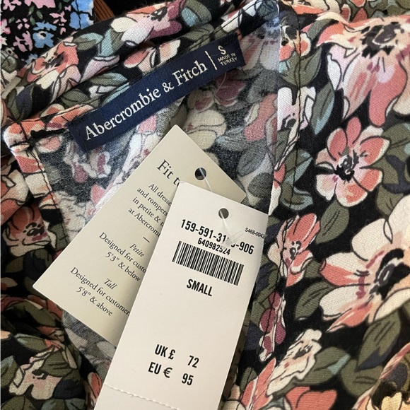 BNWT Abercrombie Floral Midi Dress - Picture 6 of 7